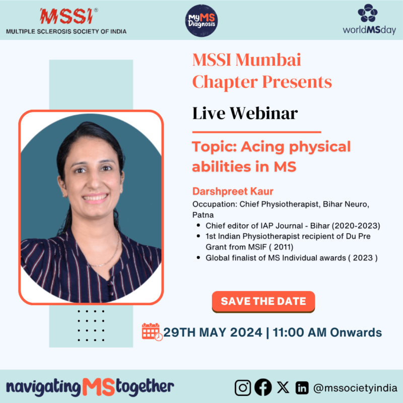 World Ms Day 2024 Multiple Sclerosis Society Of India Mssi